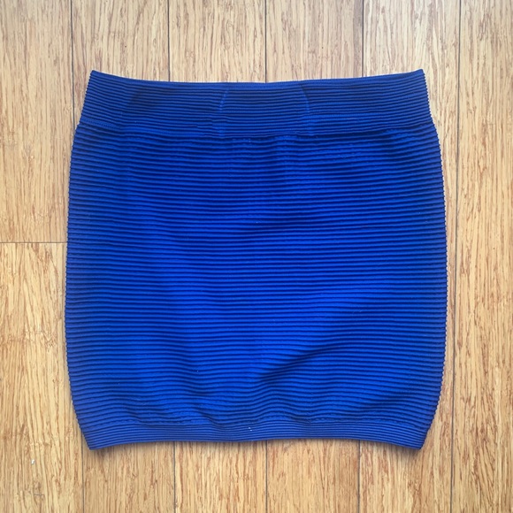 Guess bandage mini skirt (Royal blue) - Picture 1 of 3